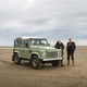 Image for article titled A Gigantic Sand Drawing Is How Land Rover Said Farewell To The Defender